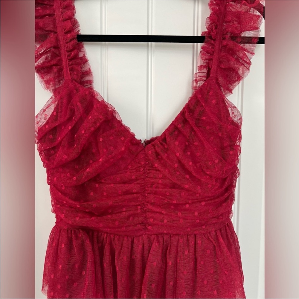 Flying Tomato Tiered Tulle Maxi Dress - Picture 5 of 9